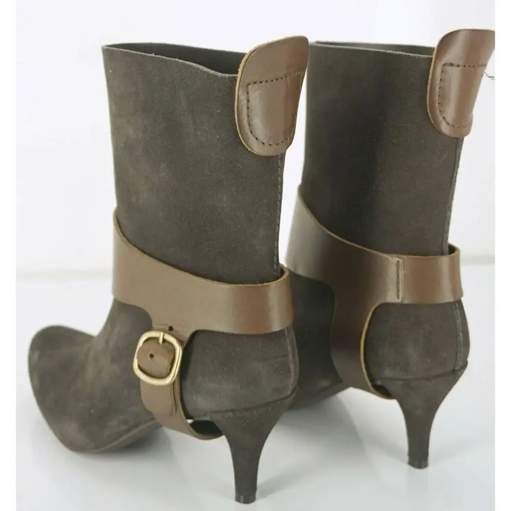 Pedro Garcia Suede Addison Removable Harness Boots Platform